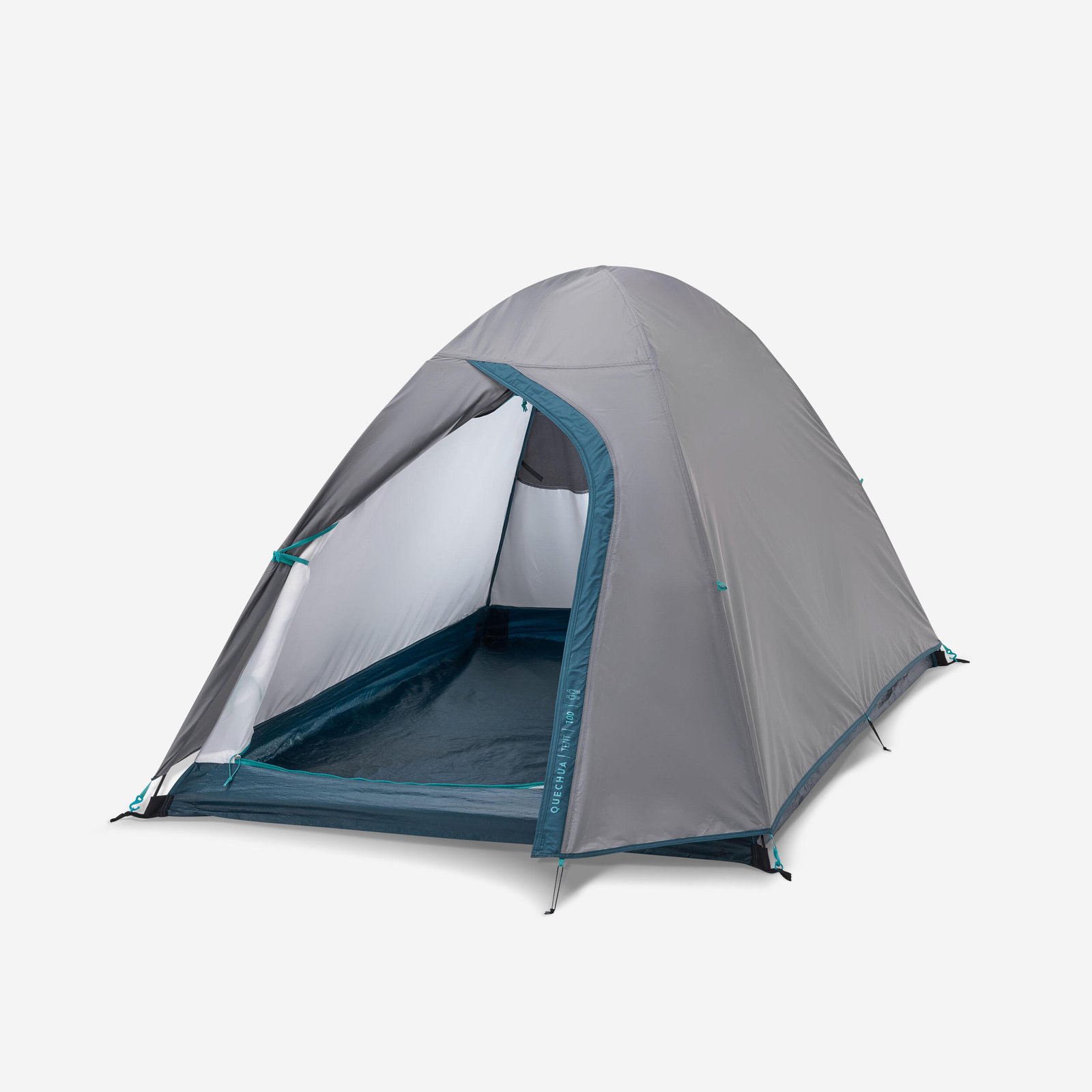 Tente de camping 2 places MH100 Decathlon montée en extérieur